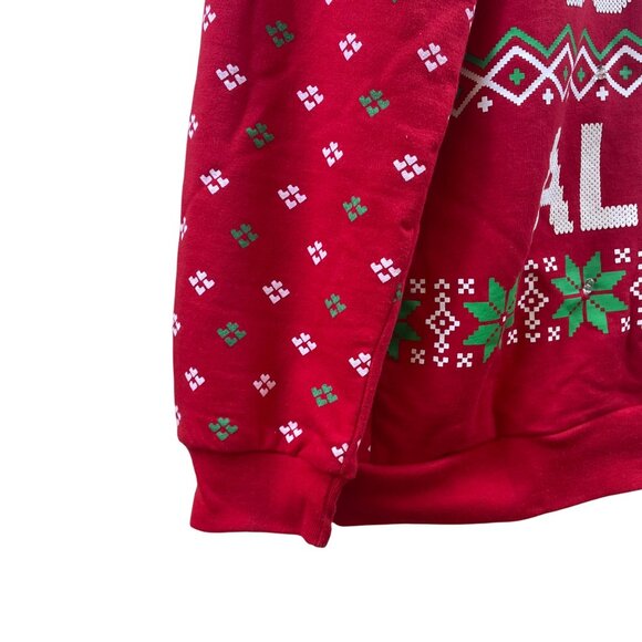 Freeze Women's Red Christmas Sweater "Ive Been Good-Ish" Large - New - Picture 6 of 10
